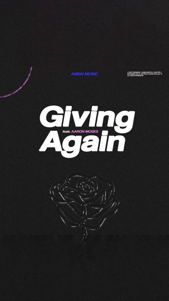 Giving Again single artwork